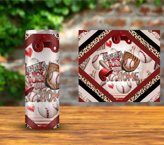 Vintage Baseball Mama Tumbler Wraps- 12 Designs