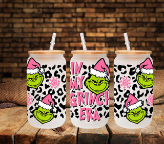 In my Grinch era 16oz UV DTF Libbey wrap