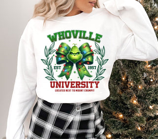 Whoville University DTF Transfers