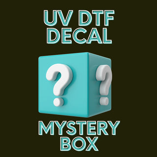 UV DTF Decal Mystery Box- 10 Decals