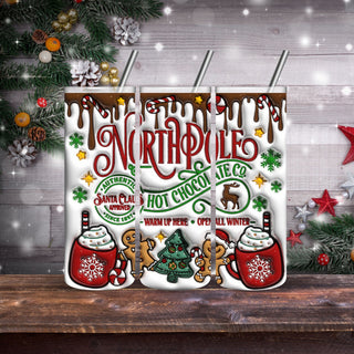 North Pole Hot Chocolate vinyl wraps