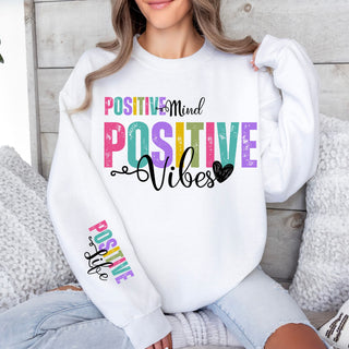 Positive Mind DTf Transfers- 2 piece set- 2 color options