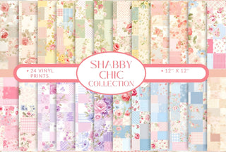 Shabby Chic Vinyl Collection- 24 prints available