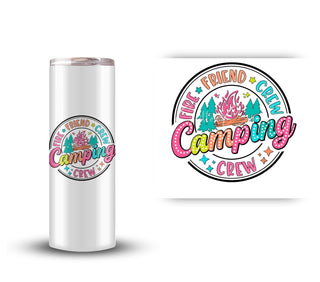 Camping Crew UV DTF Decals