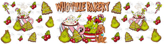 Whoville Bakery UV DTF Bucket and jar wraps