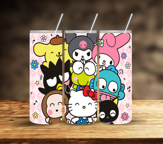 Kawaii Kitty Tumbler wrap