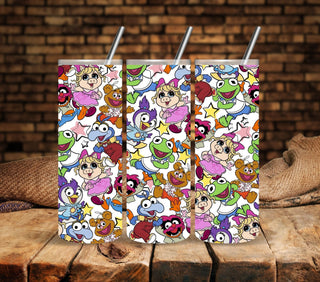 Baby Muppets vinyl tumbler wrap