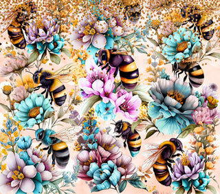 Bee Tumbler Wraps- 14 Designs