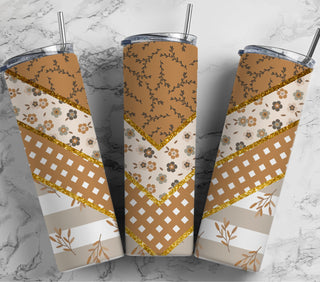 Boho V split vinyl tumbler wraps- 8 Designs