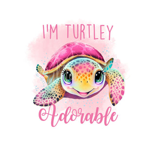 I'm Turtley Infant and Childrens Size DTF Transfer- 2 Designs