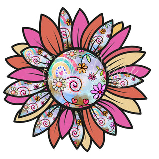 Flower Power Sunflower Downloads 6 designs