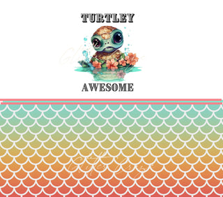 Turtle Tumbler wraps- 3 Designs