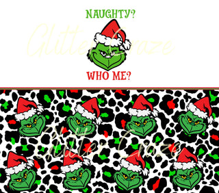 Grinch Wraps- 6 Designs to choose from