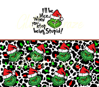 Grinch Wraps- 6 Designs to choose from