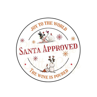 Santa Approved Tipsy Snowman Download set