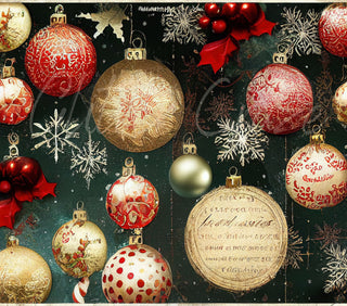 Vintage Christmas 2 wraps- 12 Designs to choose from