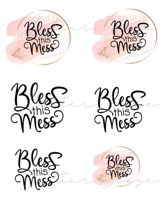 Bless This Mess PNG Download