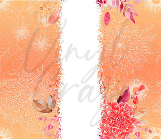 Bright Pink and Orange Florals Wraps