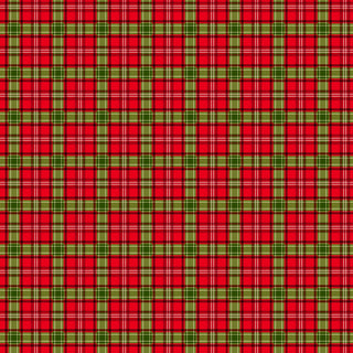 Christmas Plaid - Adhesive Vinyl