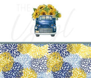 Farm Fresh Sunflowers Wrap, 12 x 12 and Decal JPEG Download