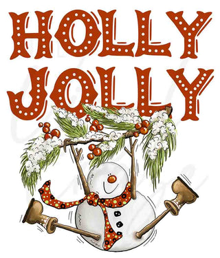 Holly Jolly Wrap, 12 x 12