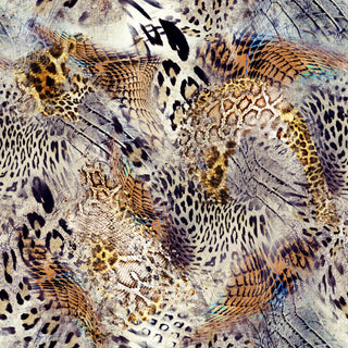 Leopard Snakeskin Print - Adhesive Vinyl