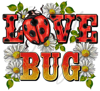 Love Bug UV DTF Decal