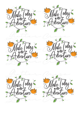 Make today an Adventure PNG Download