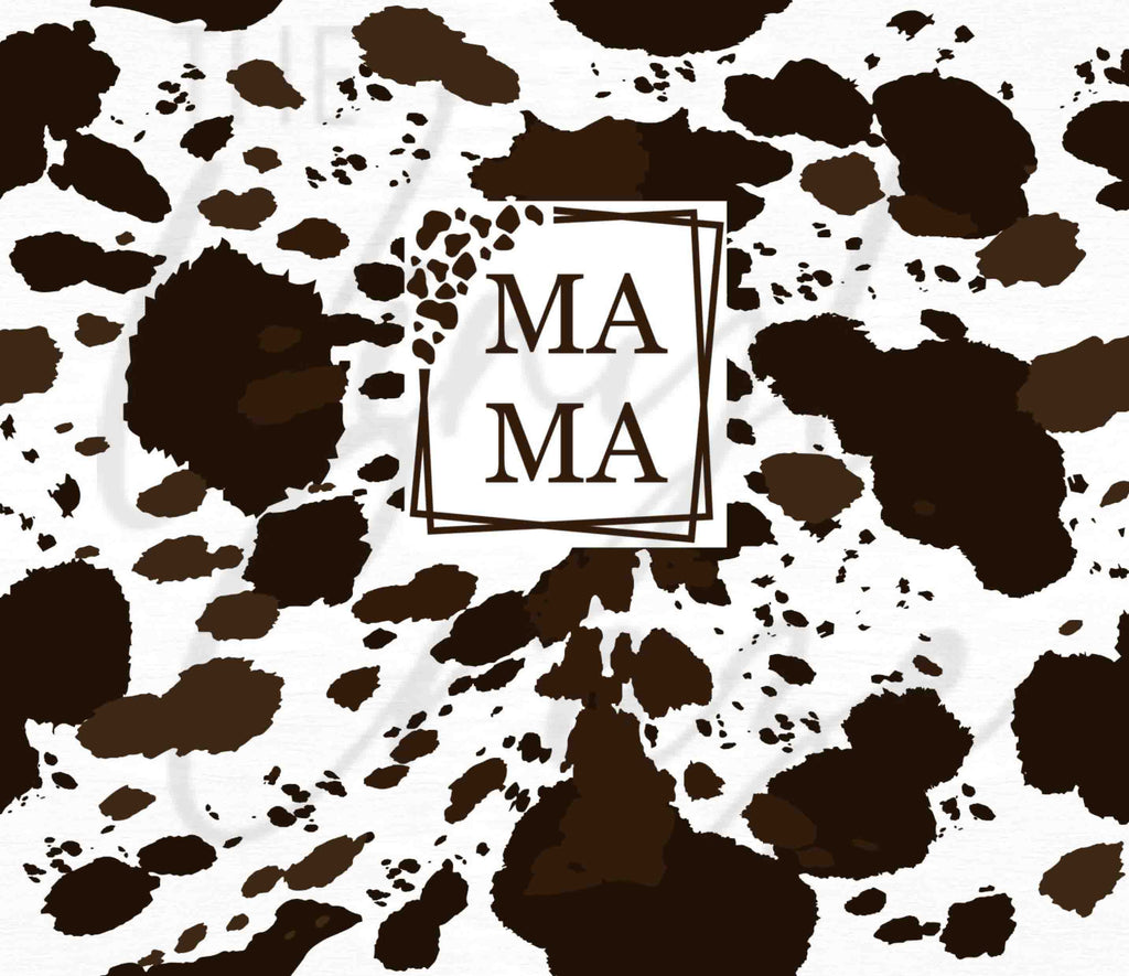 Mama cow print - vinyl wrap