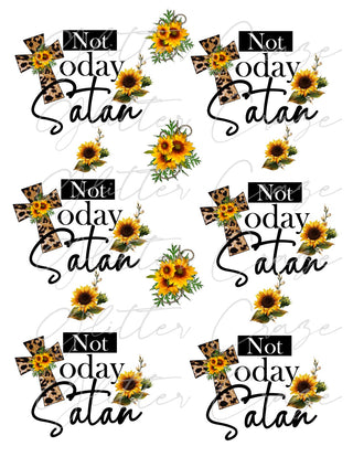 Not today Satan 2 PNG Download