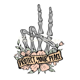 Protect Your Peace UV Decals