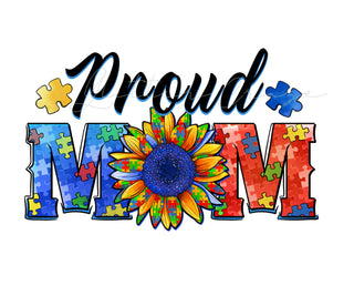 Proud Mom UV DTF Decal