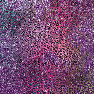 Purple and Pink Cheetah Adhesive Vinyl