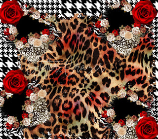 Red Roses and Houndstooth wraps - 6 Designs