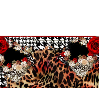 Red Roses and Houndstooth wraps - 6 Designs