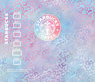 SB Pastel Rainbow Cougar 20 oz Skinny Adhesive Wrap