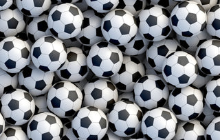 Soccer Ball Background - Adhesive Vinyl