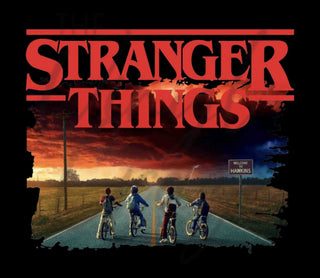 Stranger Things 20 or 30 oz Skinny Adhesive Vinyl Wrap