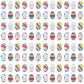 Super Cute Bright Easter Eggs - Adhesive Vinyl