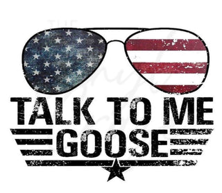 Talk To Me Goose 20 or 30 oz Skinny Adhesive Vinyl Wrap