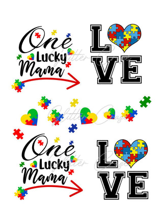 One Lucky Mama PNG Download