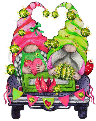 Watermelon Gnome Truck Decal JPEG Download