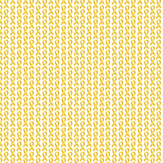 Yellow Awareness Ribbons - Adhesive Vinyl